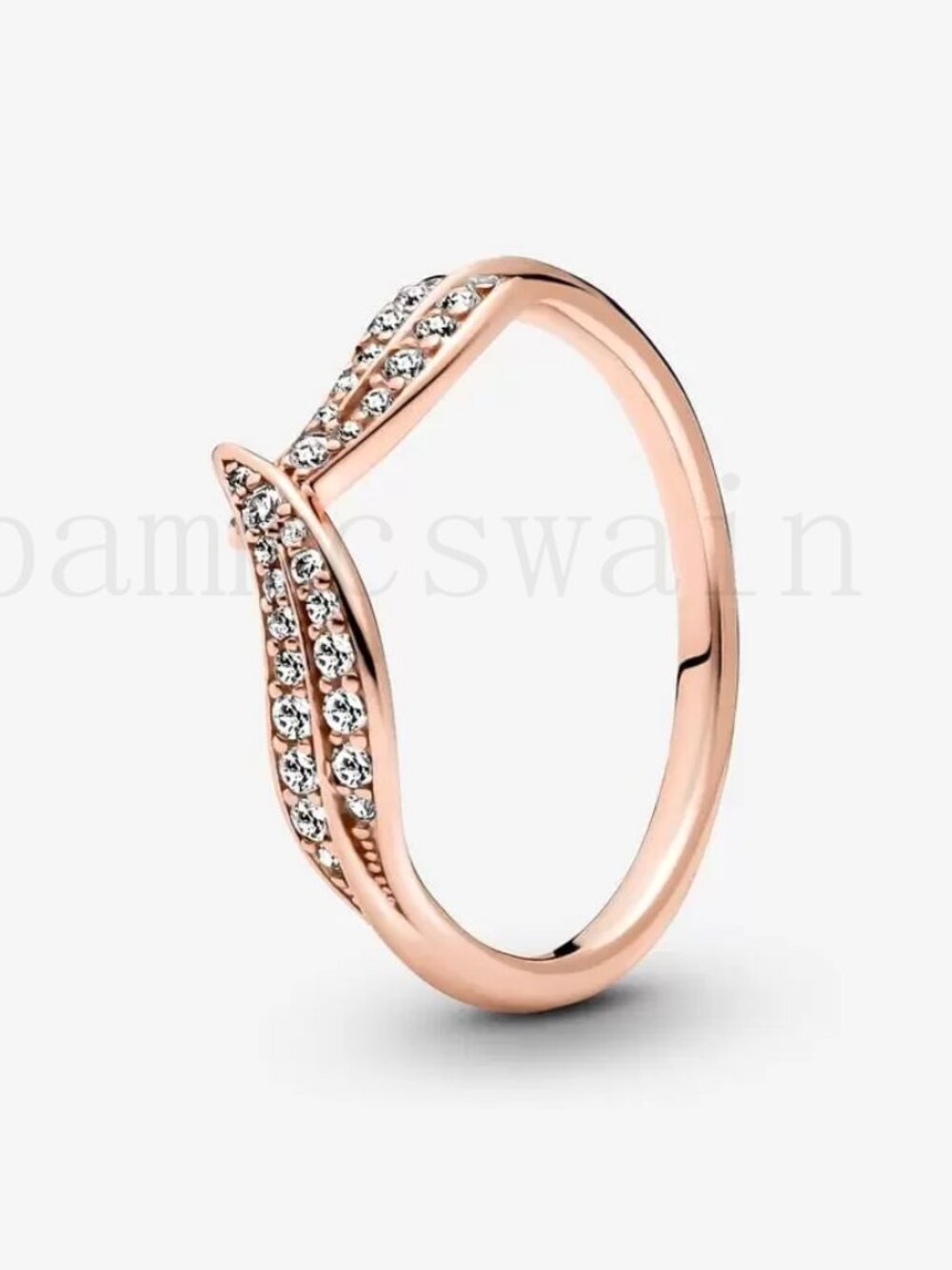 Pandora Sparkling Leaves Ring